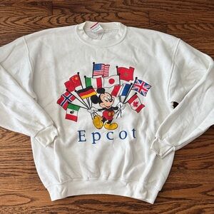 Vintage Disney Epcot Crewneck Sweater